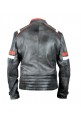 Kids Fashion Gray Boys Leather Jacket